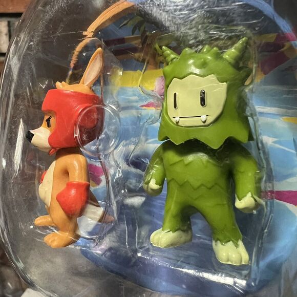 Stumble Guys Mini 2" Collectible Swamp Troll Boxing Roo Figures New - Picture 8 of 10
